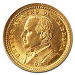 1903 Gold $1.00 Louisiana Purchase McKinley MS-64 NGC