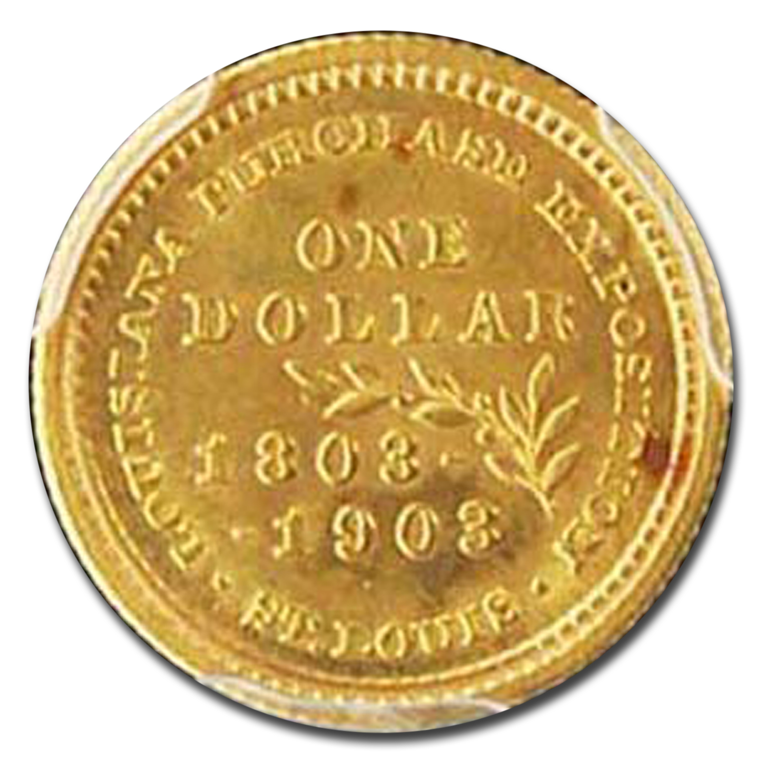 Buy 1903 Gold $1.00 Louisiana Purchase McKinley MS-64 PCGS | APMEX