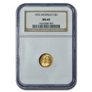 1903 Gold $1.00 Louisiana Purchase McKinley MS-65 NGC