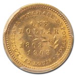 1903 Gold $1.00 Louisiana Purchase McKinley MS-65 PCGS