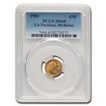 1903 Gold $1.00 Louisiana Purchase McKinley MS-65 PCGS