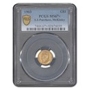 1903 Gold $1.00 Louisiana Purchase McKinley MS-67+ PCGS 1903 Gold $1.00 Louisiana Purchase McKinley MS-67+ PCGS