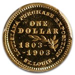 1903 Gold $1.00 Louisiana Purchase McKinley PR-67 Cameo PCGS