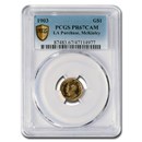 1903 Gold $1.00 Louisiana Purchase McKinley PR-67 Cameo PCGS 1903 Gold $1.00 Louisiana Purchase McKinley PR-67 Cameo PCGS