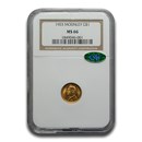 1903 Gold $1.00 McKinley MS-66 NGC CAC