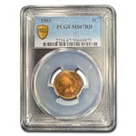 1903 Indian Head Cent MS-67 PCGS (Red)