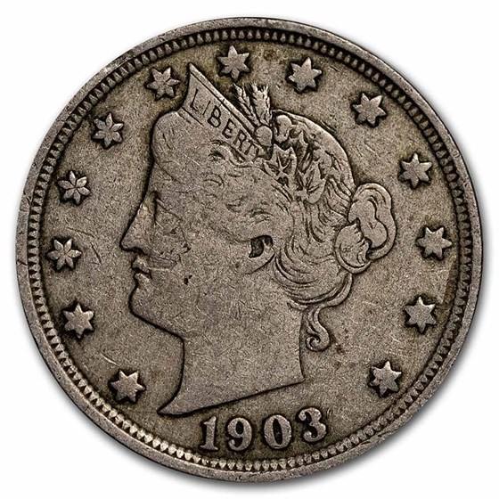 1903 Liberty Head V Nickel VF 1903 Liberty Head V Nickel VF