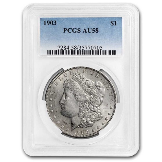 1903 Morgan Dollar AU-58 PCGS 1903 Morgan Dollar AU-58 PCGS