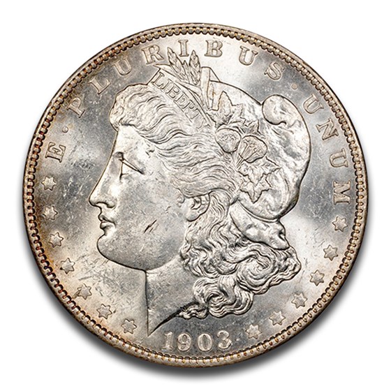 1903 Morgan Dollar MS-61 CACG