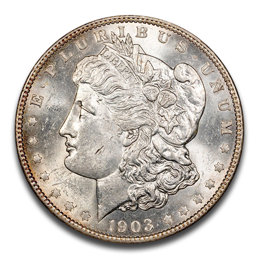 1903 Morgan Dollar MS-61 CACG