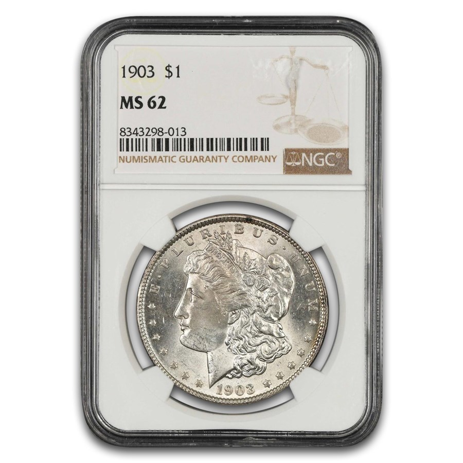 1903 Morgan Dollar MS-62 NGC