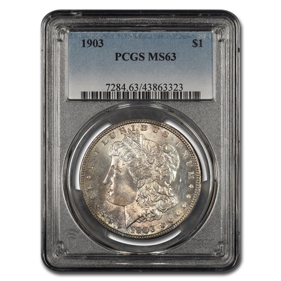 1903 Morgan Dollar MS-63 PCGS 1903 Morgan Dollar MS-63 PCGS