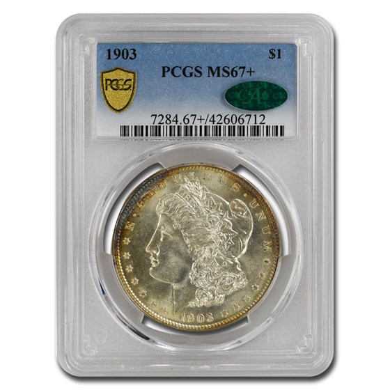 1903 Morgan Dollar MS-67+ PCGS CAC 1903 Morgan Dollar MS-67+ PCGS CAC