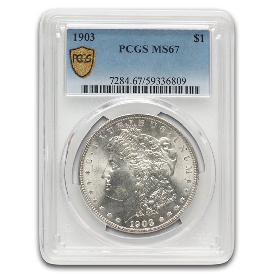 1903 Morgan Dollar MS-67 PCGS