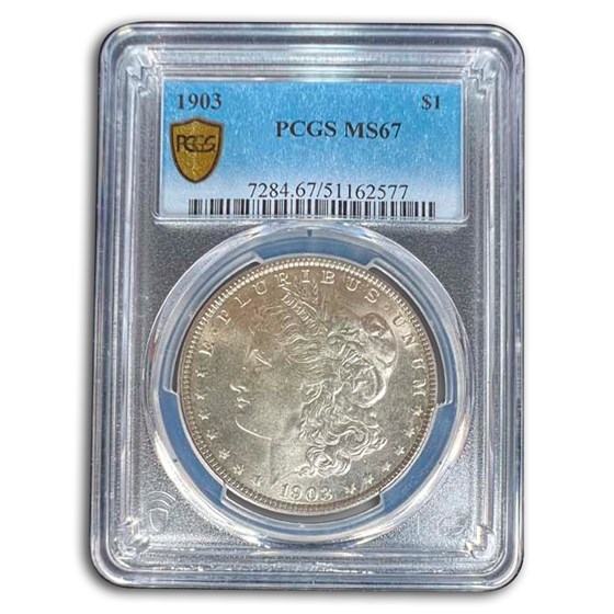 1903 Morgan Dollar MS-67 PCGS 1903 Morgan Dollar MS-67 PCGS