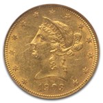 1903-O $10 Liberty Gold Eagle AU-58 NGC