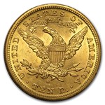 1903-O $10 Liberty Gold Eagle AU Details (Cleaned)