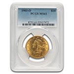 1903-O $10 Liberty Gold Eagle MS-61 PCGS