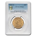 1903-O $10 Liberty Gold Eagle MS-62 PCGS