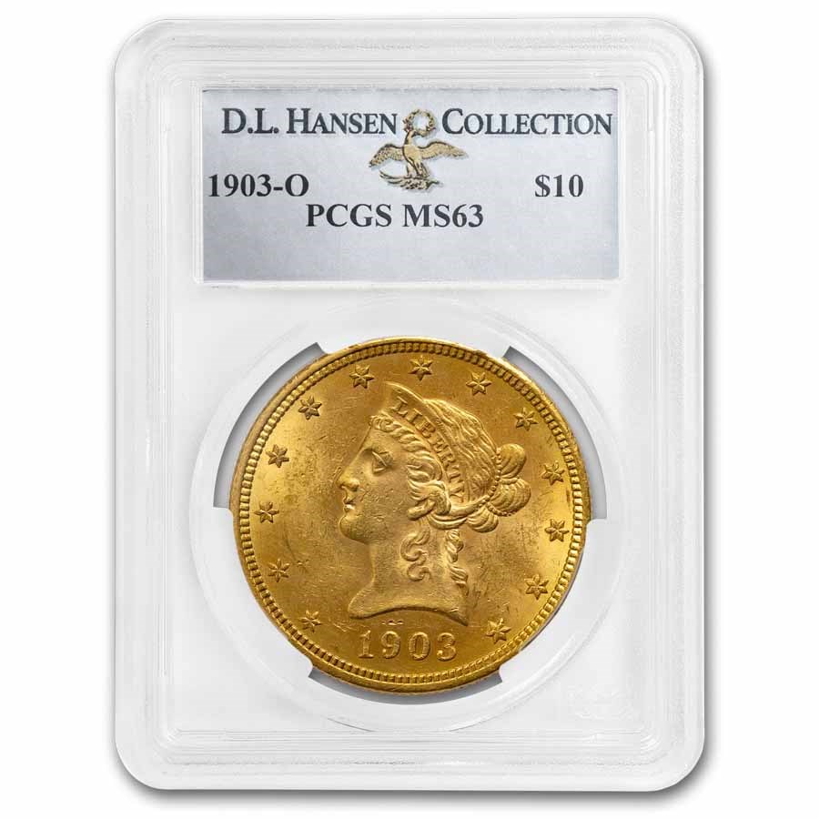 1903-O $10 Liberty Gold Eagle MS-63 PCGS
