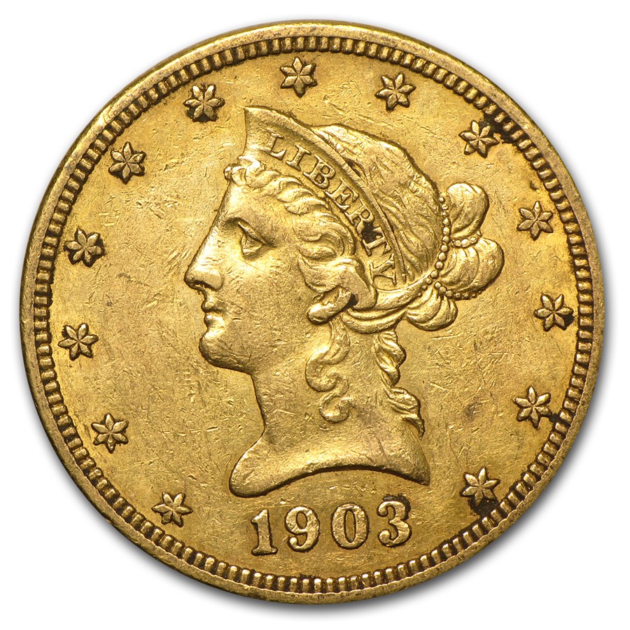 1903-O $10 Liberty Gold Eagle XF