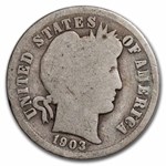 1903-O Barber Dime Good/VG