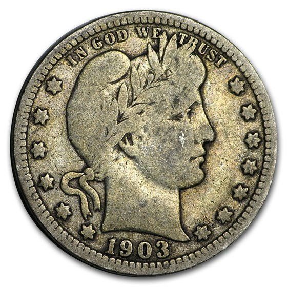 1903-O Barber Quarter Fine 1903-O Barber Quarter Fine