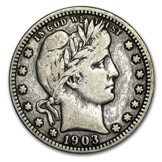1903-O Barber Quarter VF 1903-O Barber Quarter VF