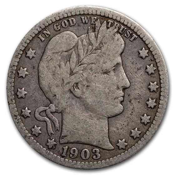 Buy 1903 O Barber Quarter XF APMEX