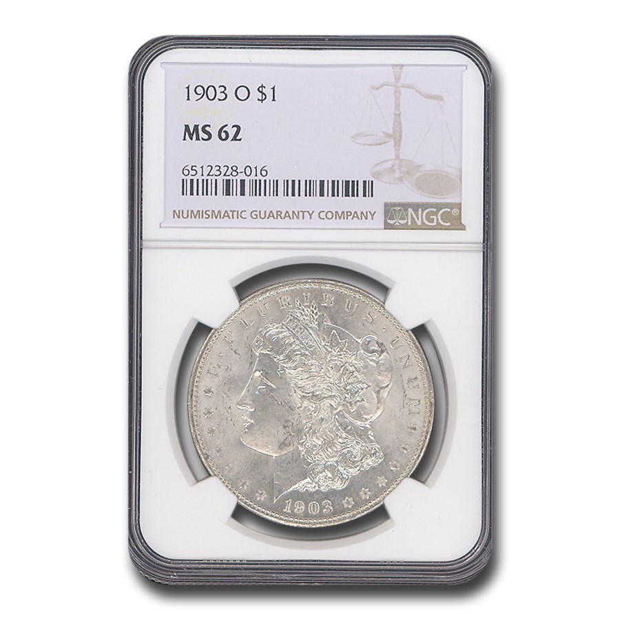 1903-O Morgan Dollar MS-62 NGC