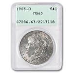 1903-O Morgan Dollar MS-63 PCGS (Old Rattler Holder)