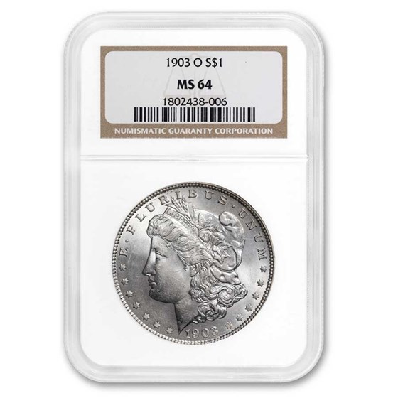 1903-O Morgan Dollar MS-64 NGC 1903-O Morgan Dollar MS-64 NGC