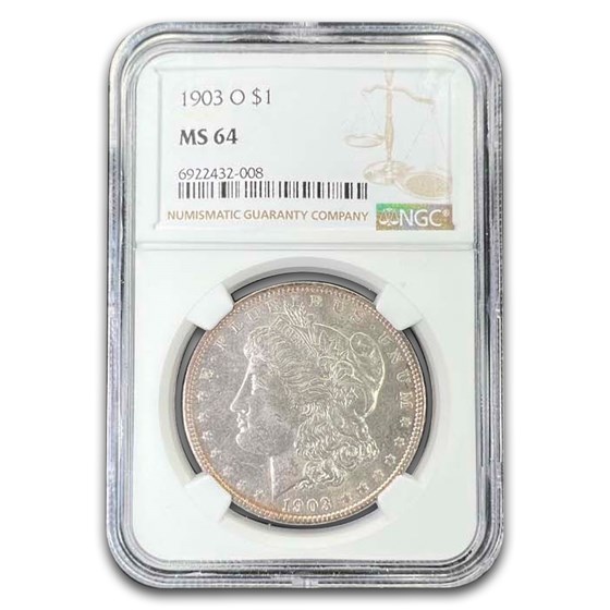 1903-O Morgan Dollar MS-64 NGC