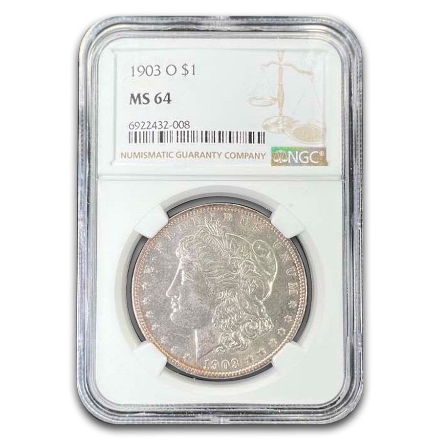 1903-O Morgan Dollar MS-64 NGC