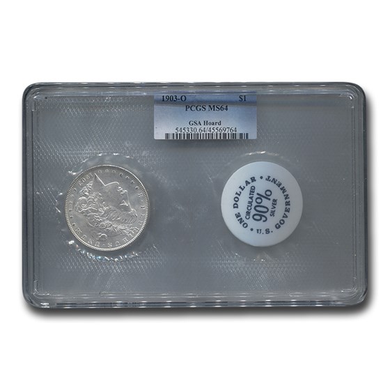 1903-O Morgan Dollar MS-64 PCGS (GSA Soft Pack) 1903-O Morgan Dollar MS-64 PCGS (GSA Soft Pack)