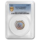1903 Philippines 1/2 Centavo PR-64 PCGS (Brown)