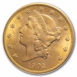 1903-S $20 Liberty Gold Double Eagle MS-63 PCGS