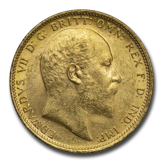1903-S Australia Gold Sovereign Edward VII BU 1903-S Australia Gold Sovereign Edward VII BU