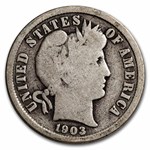 1903-S Barber Dime Good