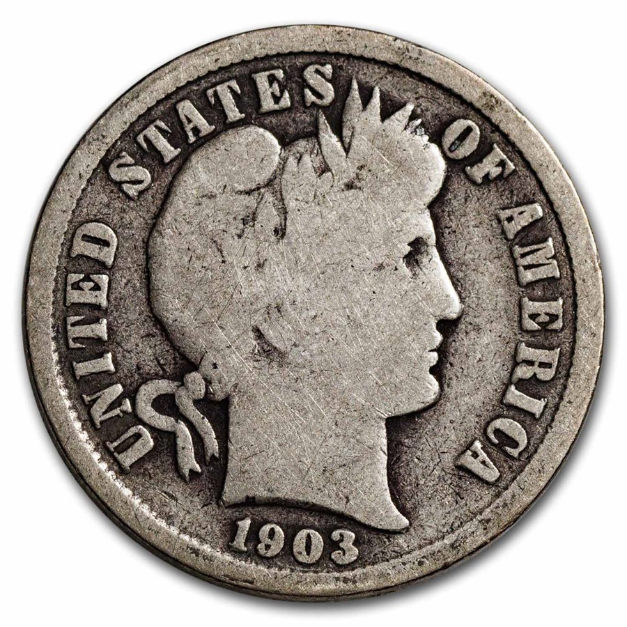 1903-S Barber Dime Good