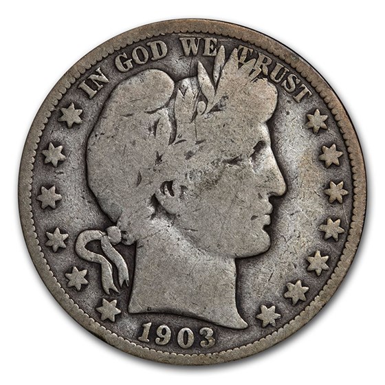 1903-S Barber Half Dollar VG 1903-S Barber Half Dollar VG
