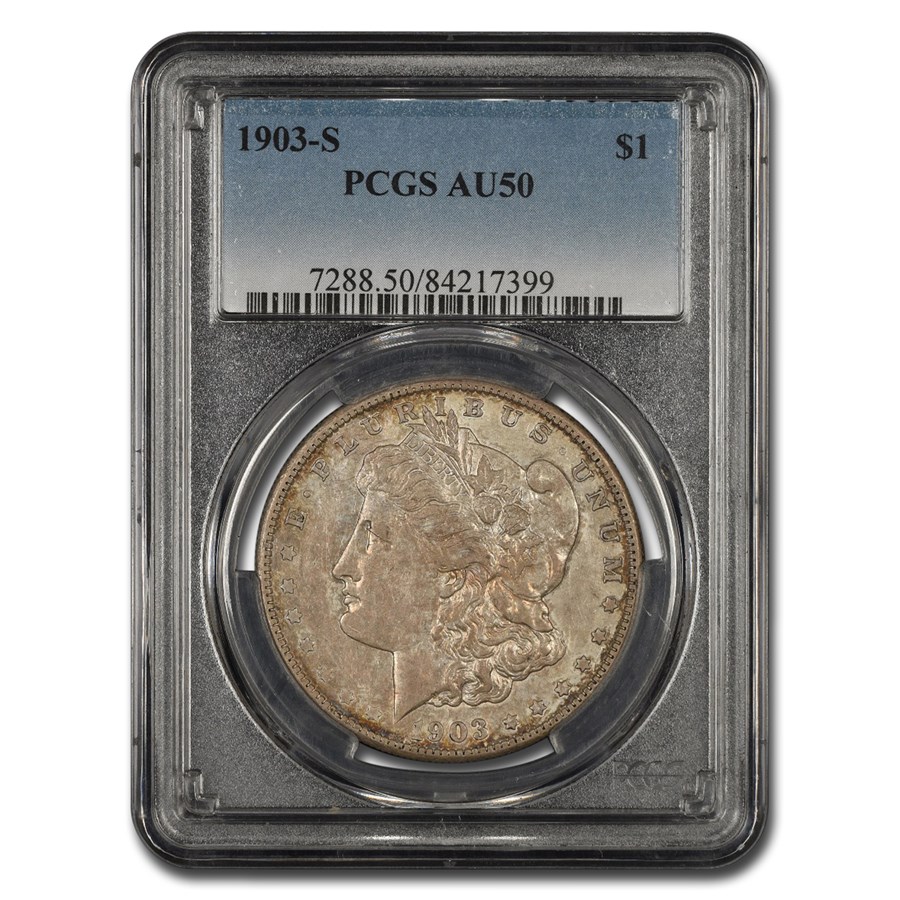 1903-S Morgan Dollar AU-50 PCGS