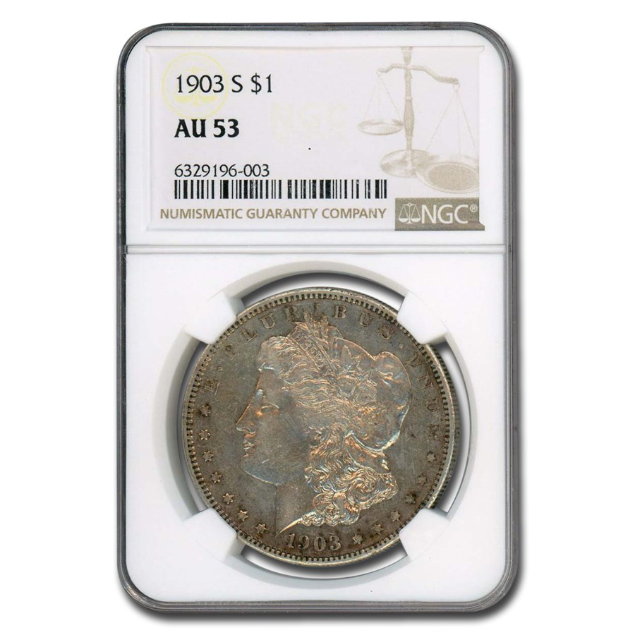 1903-S Morgan Dollar AU-53 NGC