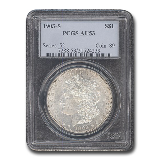 1903-S Morgan Dollar AU-53 PCGS 1903-S Morgan Dollar AU-53 PCGS