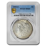 1903-S Morgan Dollar MS-65 PCGS