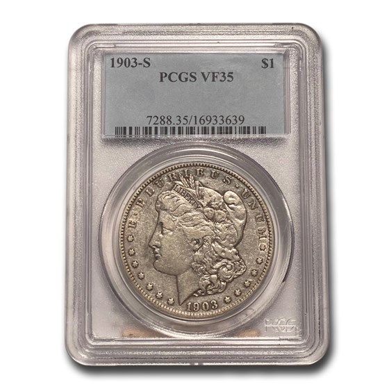 1903-S Morgan Dollar VF-35 PCGS 1903-S Morgan Dollar VF-35 PCGS