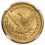 1904 $2.50 Liberty Gold Quarter Eagle MS-64 NGC