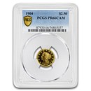 1904 $2.50 Liberty Gold Quarter Eagle PR-66 Cameo PCGS