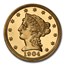 1904 $2.50 Liberty Gold Quarter Eagle PR-67 Cameo PCGS