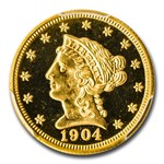 1904 $2.50 Liberty Gold Quarter Eagle PR-68 PCGS